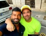 استایل ورزشکاری سوپر استار محمدرضا گلزار در کنار میلاد کی مرام
