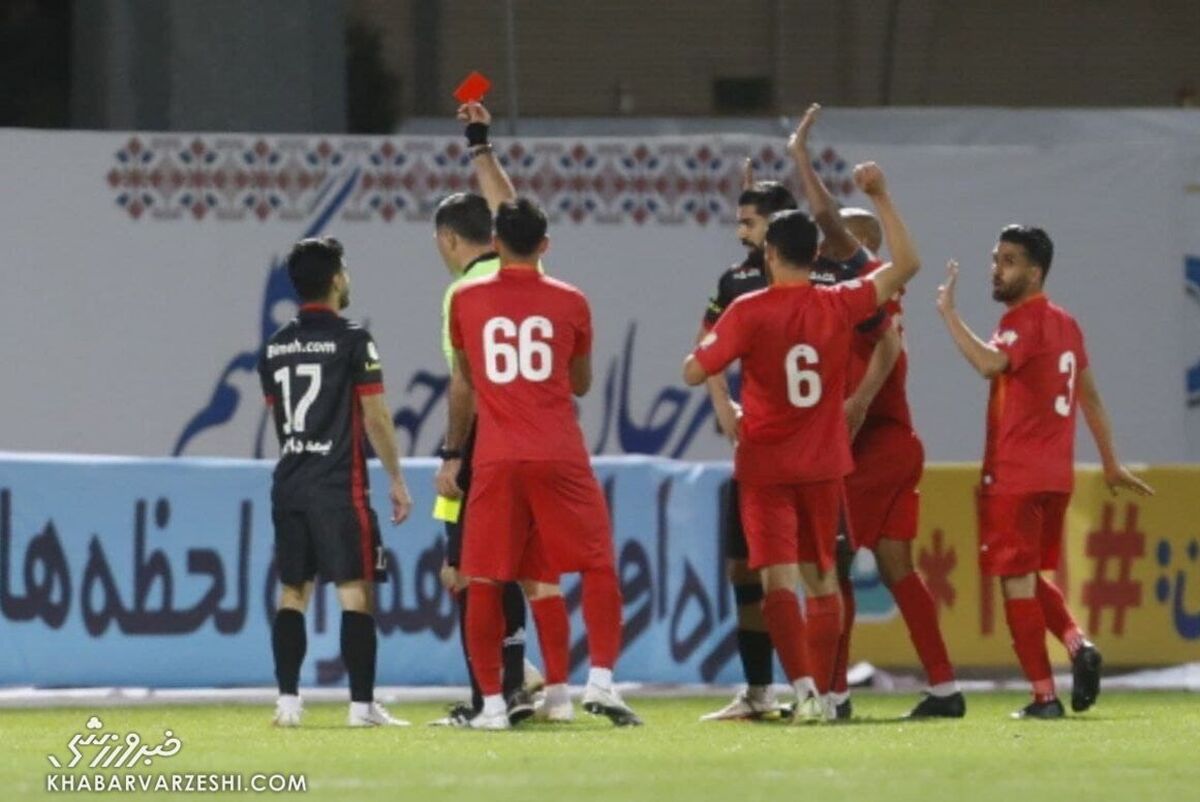 فحاشی زننده به بازیکن خطاکار پرسپولیس| من بهترین بازی ها را برای پرسپولیس کردم