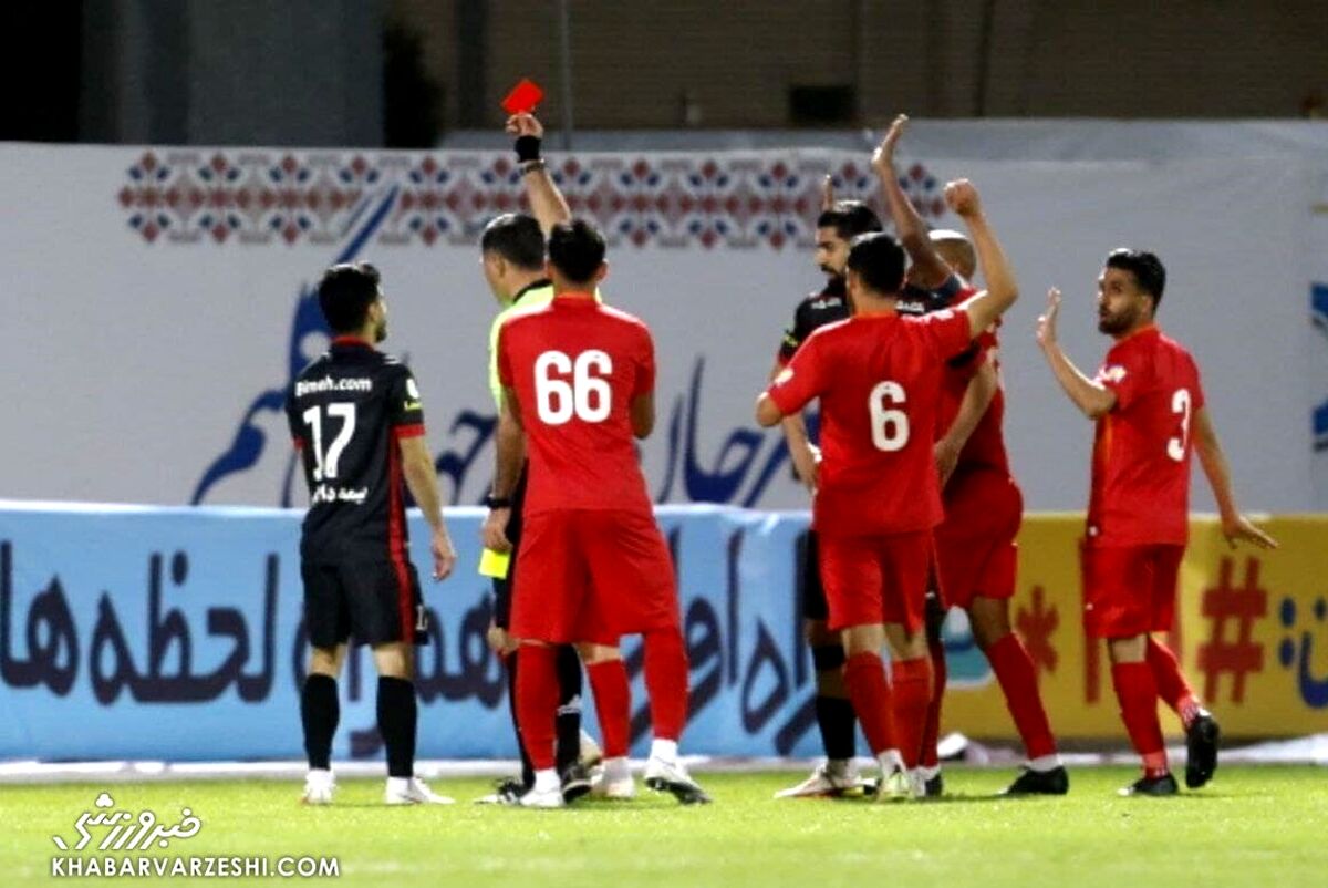 فحاشی زننده به بازیکن خطاکار پرسپولیس| من بهترین بازی ها را برای پرسپولیس کردم