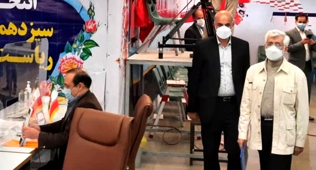 سعید جلیلی برای حضور در انتخابات 1400 ثبت نام کرد + فیلم و عکس 