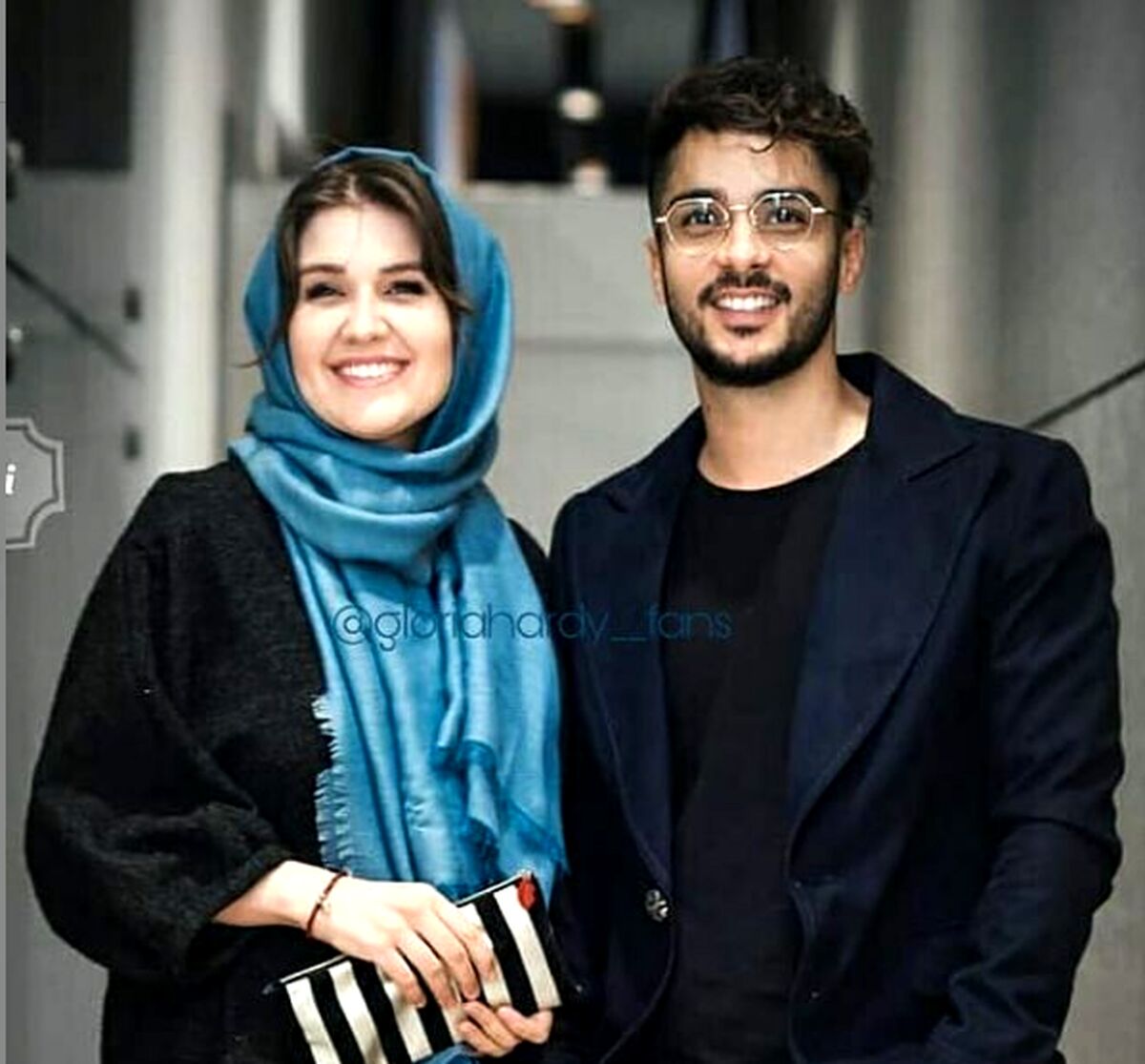 پاریس گردی ساعد سهیلی با همسر فرانسوی اش