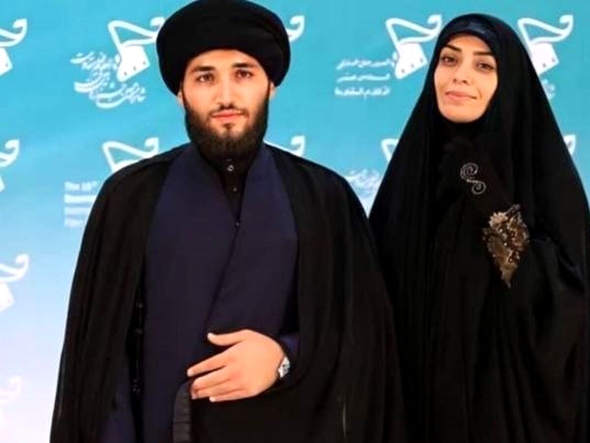  الهام چرخنده و پسرش در روز بهاری