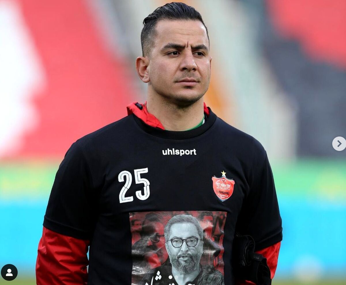توهین حامد لک به دروازه بان پرسپولیس / تخلف حامد لک باید رسیدگی شود 