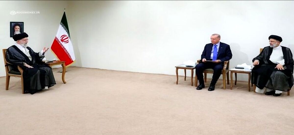 دیدار اردوغان با رهبر انقلاب  + عکس