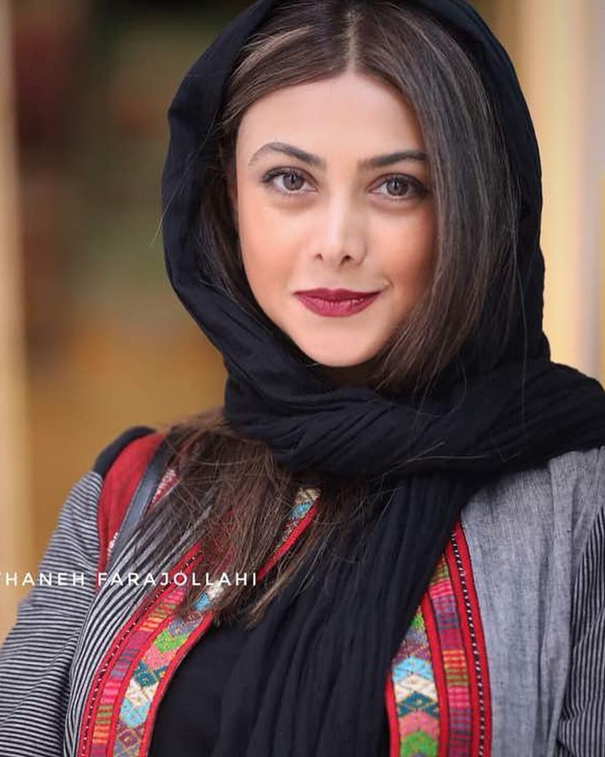  چهره شکسته آزاده صمدی  