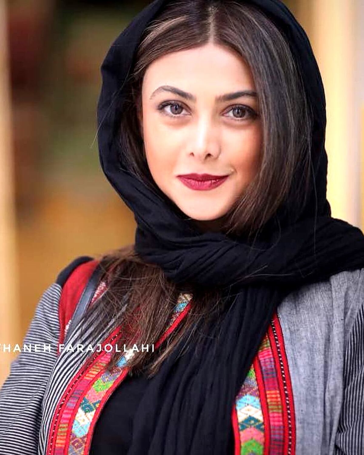   چهره شکسته آزاده صمدی  