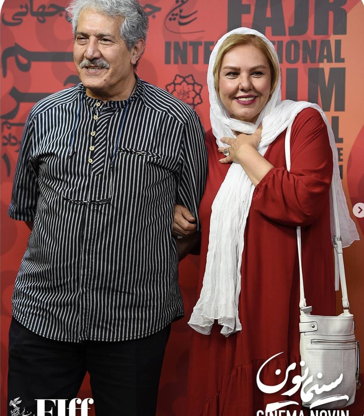 عکس جدید از افسانه چهره آزاد در کنار مادر و همسرش