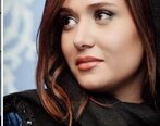 عکس یادگاری پریناز ایزدیار با سفره هفت سین