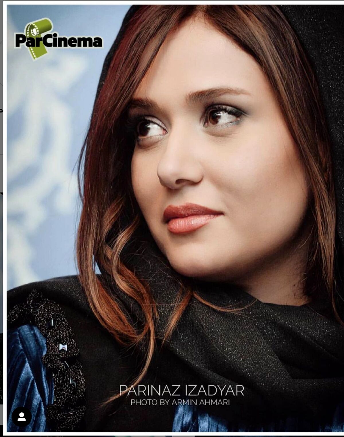 عکس یادگاری پریناز ایزدیار با سفره هفت سین