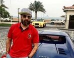 عکس عجیب از علی انصاریان با چهره وحشتناک