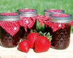 مربای توت‌فرنگی اعلا+ارسال رایگان
