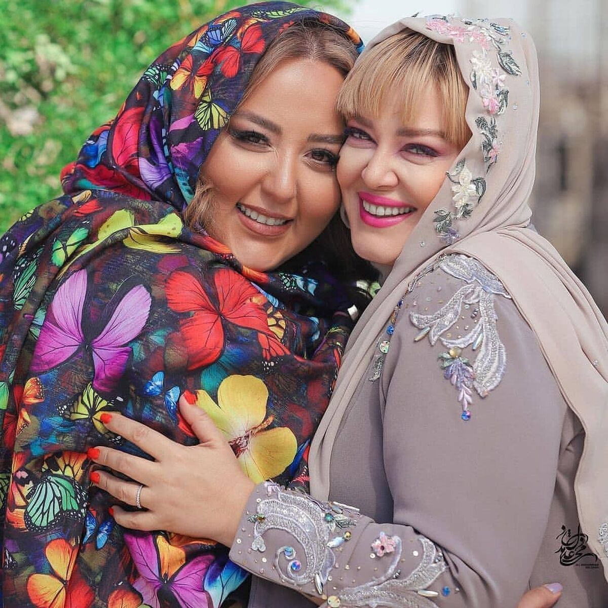  بهاره رهنما و همسرش در جزیره زیبای کیش