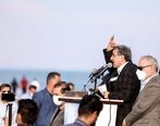 محمود احمدی نژاد ساحل بوشهر را به هم ریخت! + عکس ها