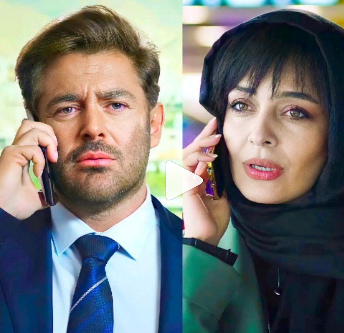 دعوای وحشتناک محمدرضا گلزار با ساره بیات/ فیلم