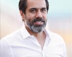شغل دوم افشین پیروانی/ عکس افشین پیروانی و همسرش