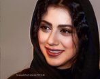   مونا فرجاد با پالتو و کلاه روسی در مجارستان
