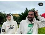 تازه ترین عکس از نوید محمدزاده و فرشته حسینی بعد از ممنوع الکاری این دو بازیگر بخاطر حرکت نامتعارف منشوری در فرانسه