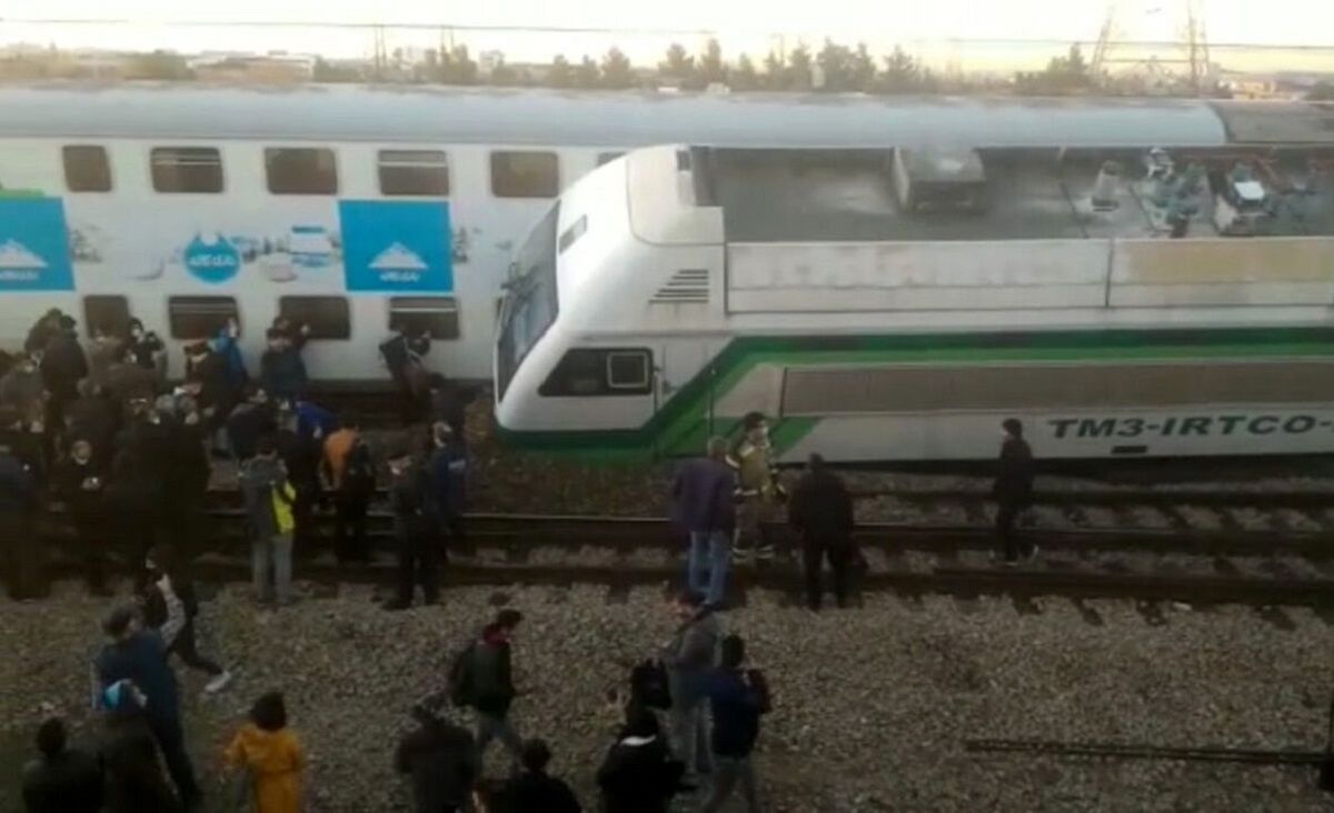 کار غیر مجاز ون های ارسالی به محل حادثه در مترو کرج تا تهران