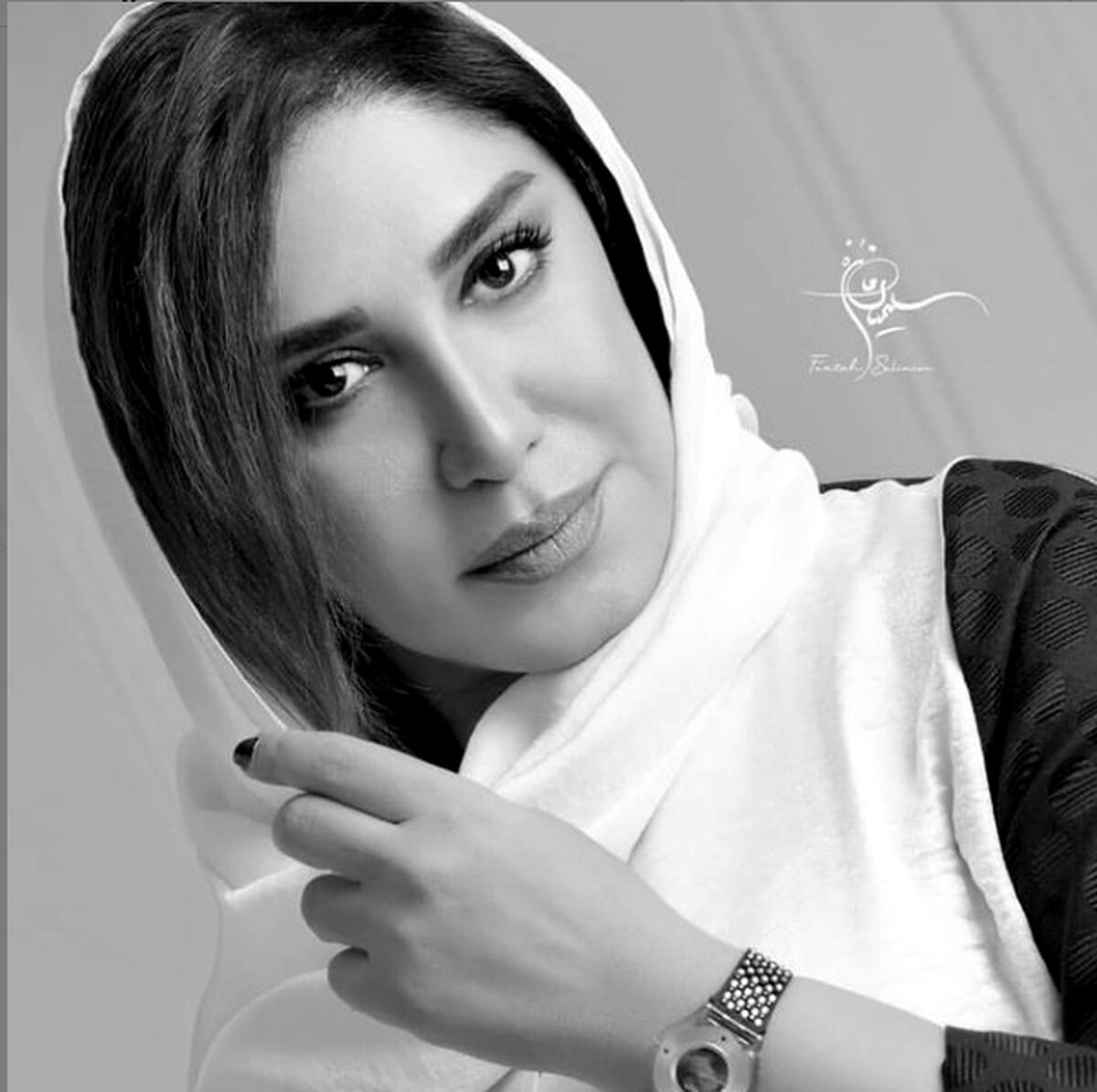 بی تابی های نسیم ادبی برای همسرش + عکس 