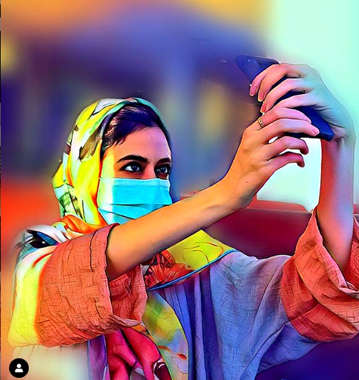   ماهور الوند در مراسم رسمی