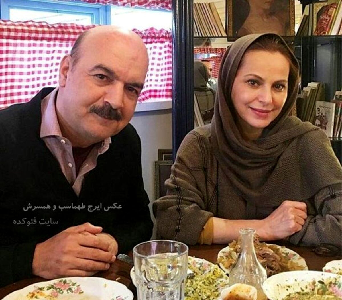بیوگرافی ایرج طهماسب و همسرش مرجان مدرسی با عکس