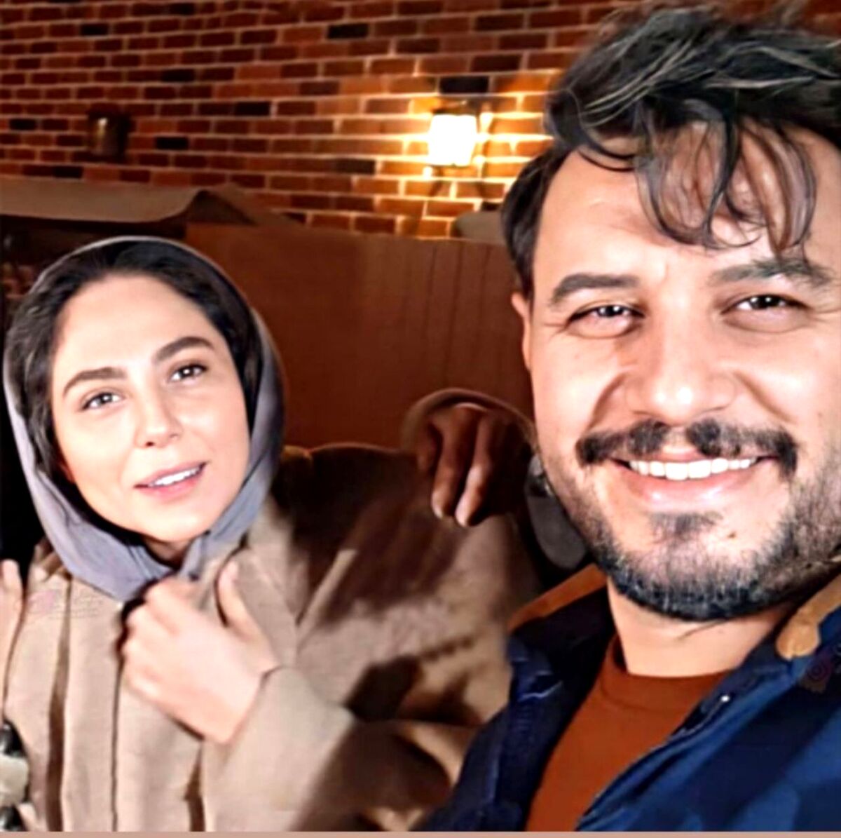 ژست نامتعارف جواد عزتی در سریال زخم کاری