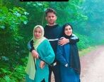 علی شکارچی : دو زن گرفتم گناه که نکردم / کلیپ علی شکارچی در کنار دو همسرش