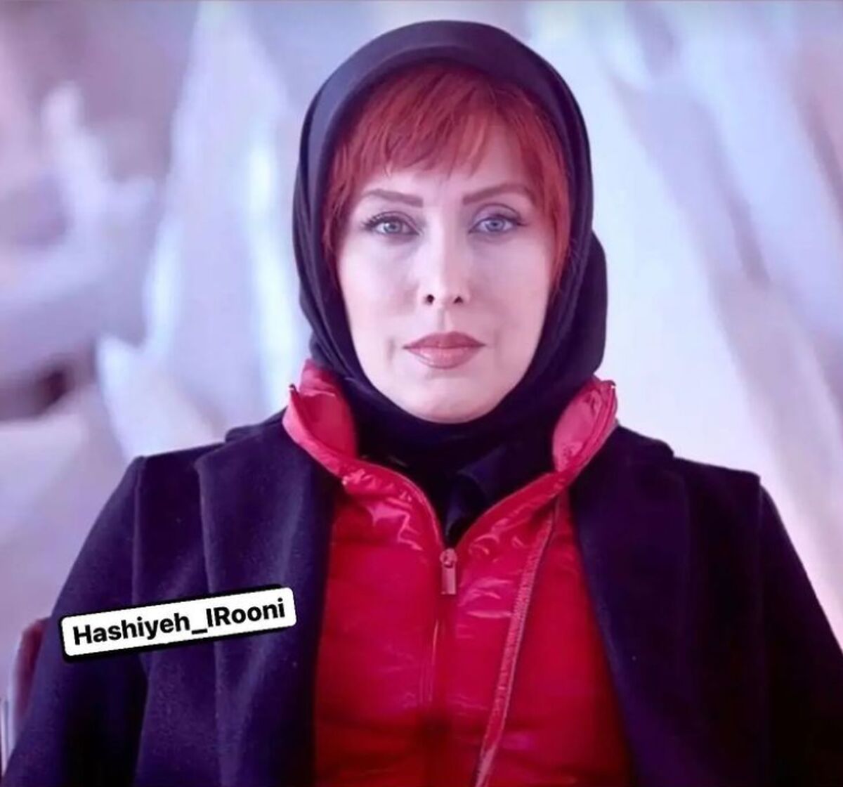  مهتاب کرامتی در پشت صحنه فیلم جدید