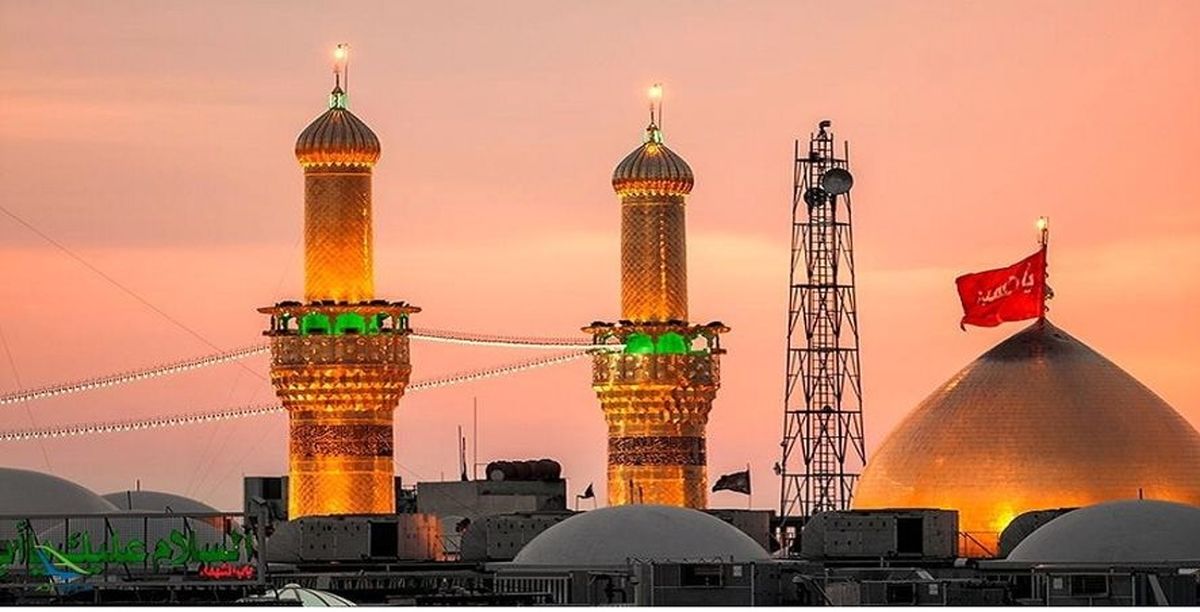 مراسم تعویض پرچم امام حسین (ع) 