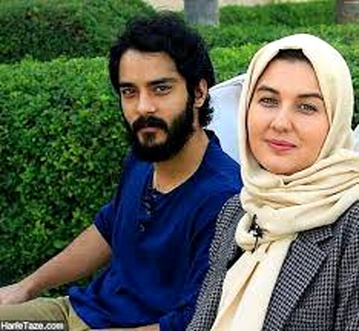 گلوریا هاردی همسر ساعد سهیلی مدل می‌شود+ عکس