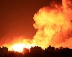 ویدئویی از آتش‌سوزی هولناک در غزه بعد از حمله اسرائیل