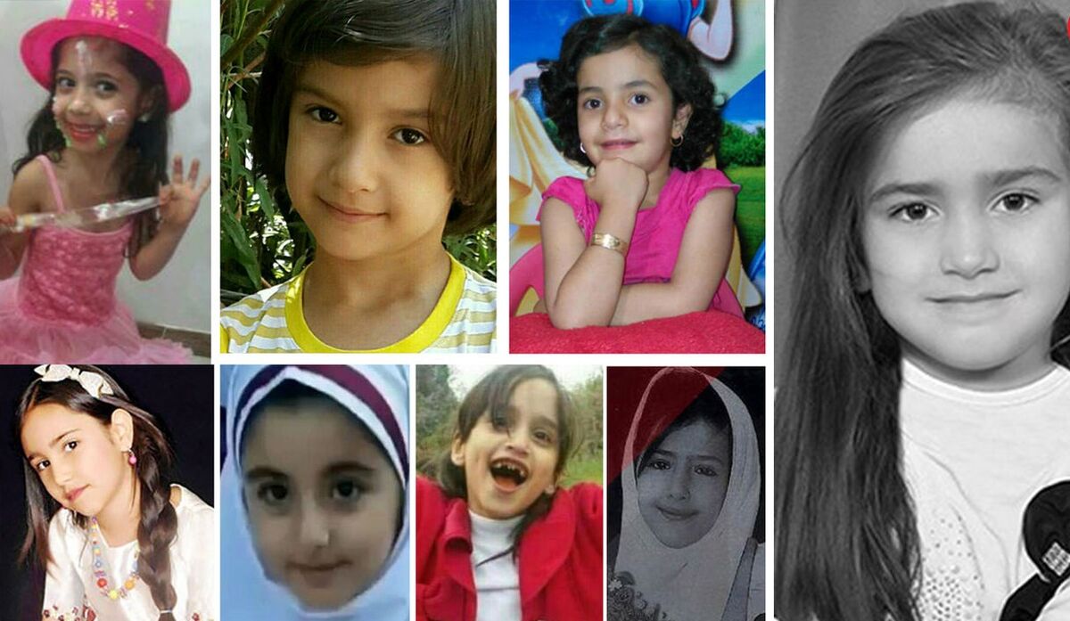 قتل 8 دختربچه 7 ساله ایرانی+  عکس های تلخ