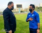 فحاشی زننده مددی به فرهاد مجیدی 