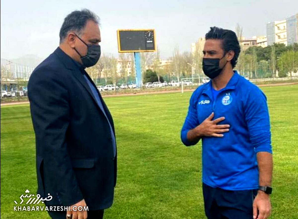 فحاشی زننده مددی به فرهاد مجیدی 