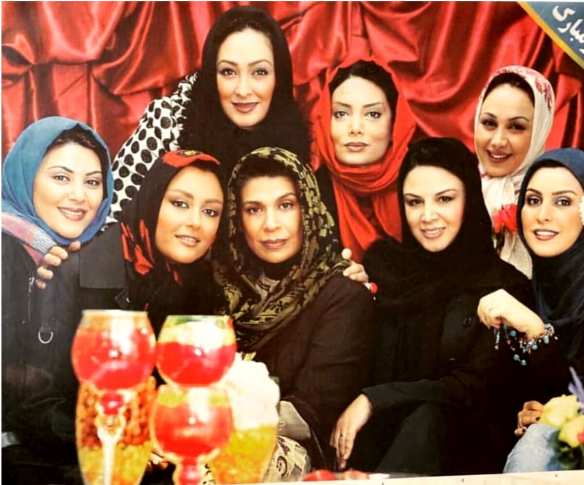 عکس زیرخاکی خانم های بازیگر ایرانی در دهه 80