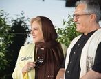 افسانه چهره آزاد و همسرش در جشنواره جهانی فجر