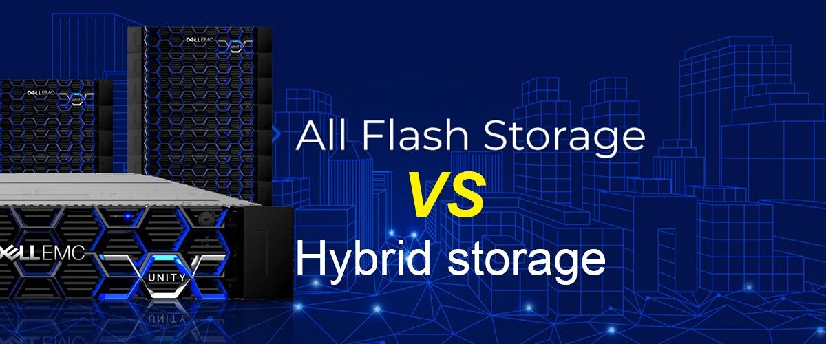 تفاوت استوریج های Hybrid و All-Flash