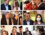 عکس های عجیب احمدی نژاد در نمایشگاه اکسپو دبی