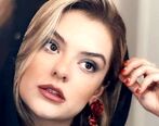 روسری گل گلی زرد و صورتی زیبای دنیا مدنی به دل نشست| دنیا مدنی تیپشو تغییر داد