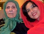 چهره افتاده وحشتناک مرجانه گلچین| پیر شدن عجیب مرجانه گلچین بعد از مرگ مادرش+ عکس
