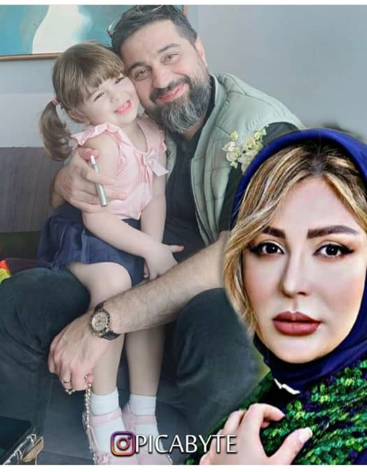اقدام زشت و آبرو برانه نیوشا ضیغمی با دختر بچه لوسش! + فیلمی که نباید پخش می شد