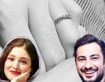 نوید محمدزاده با فرشته حسینی ازدواج کرد /  عکس حلقه گران قیمت این بازیگر خانوم