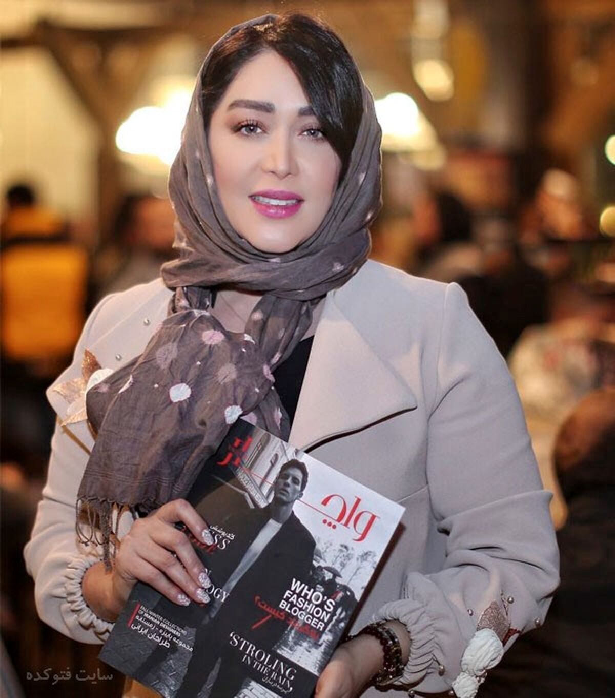 ماشین لاکچری سارا منجزی بازیگر سریال گاندو 