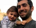 تفریح غربی و لاکچری لب ساحل مجتبی جباری با زن و بچه + عکس
