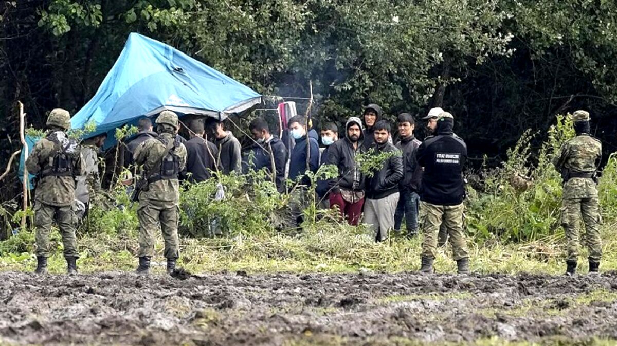 جنازه یخ زده پناهجوی ایرانی در مرز لهستان 