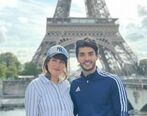 ساعد سهیلی و خانم دو رگه اش در جشن تولد بازیگر معروف