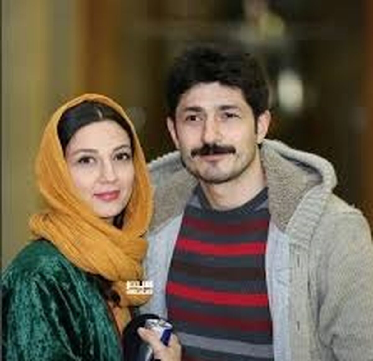 آخرین عکس حدیث میر امینی و همسر و فرزندش