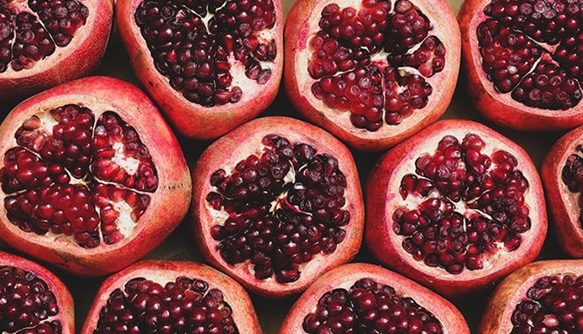 انار پخته درمان سریع سرما خوردگی 
