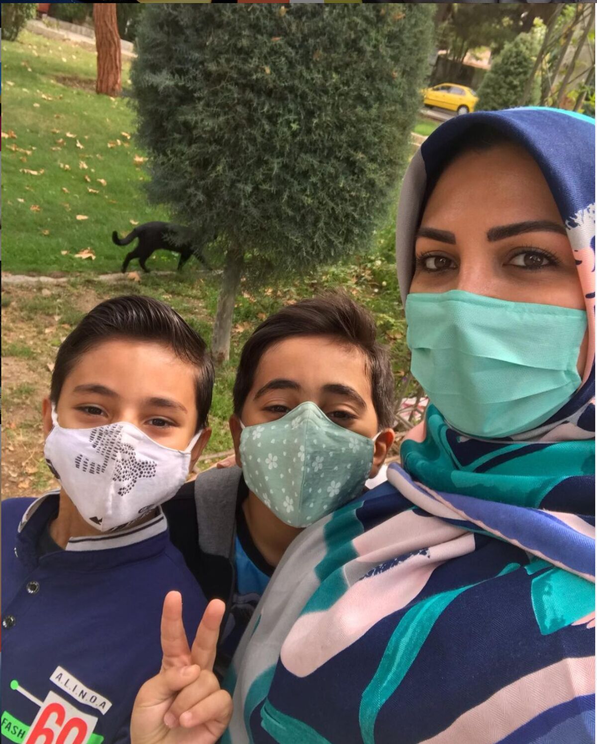 چادر عربی مجلسی کار شده المیرا شریفی مقدم در کربلا