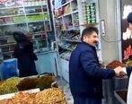 چرا زن سنندجی در بازار، پشتش را به رئیس جمهور کرد ؟ + فیلم